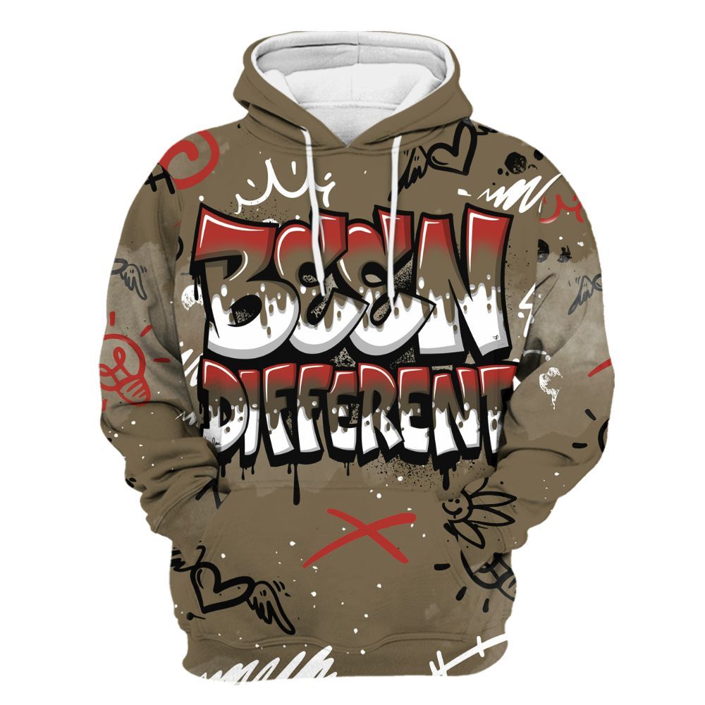 Hoodie To Match Olive 9s - Drip Been Di2ferent All Over Print