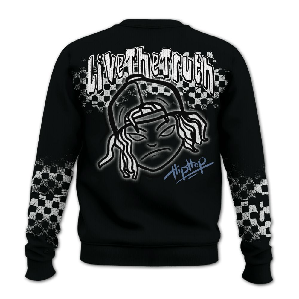 Knitted Sweater To Match Mid Space Jam 1s - Feel Life Street Style