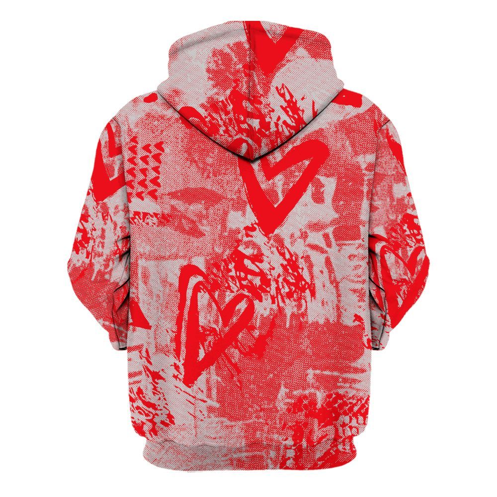 Hoodie To Match Air Max 1 Low Poly - Skull Love All Over Print