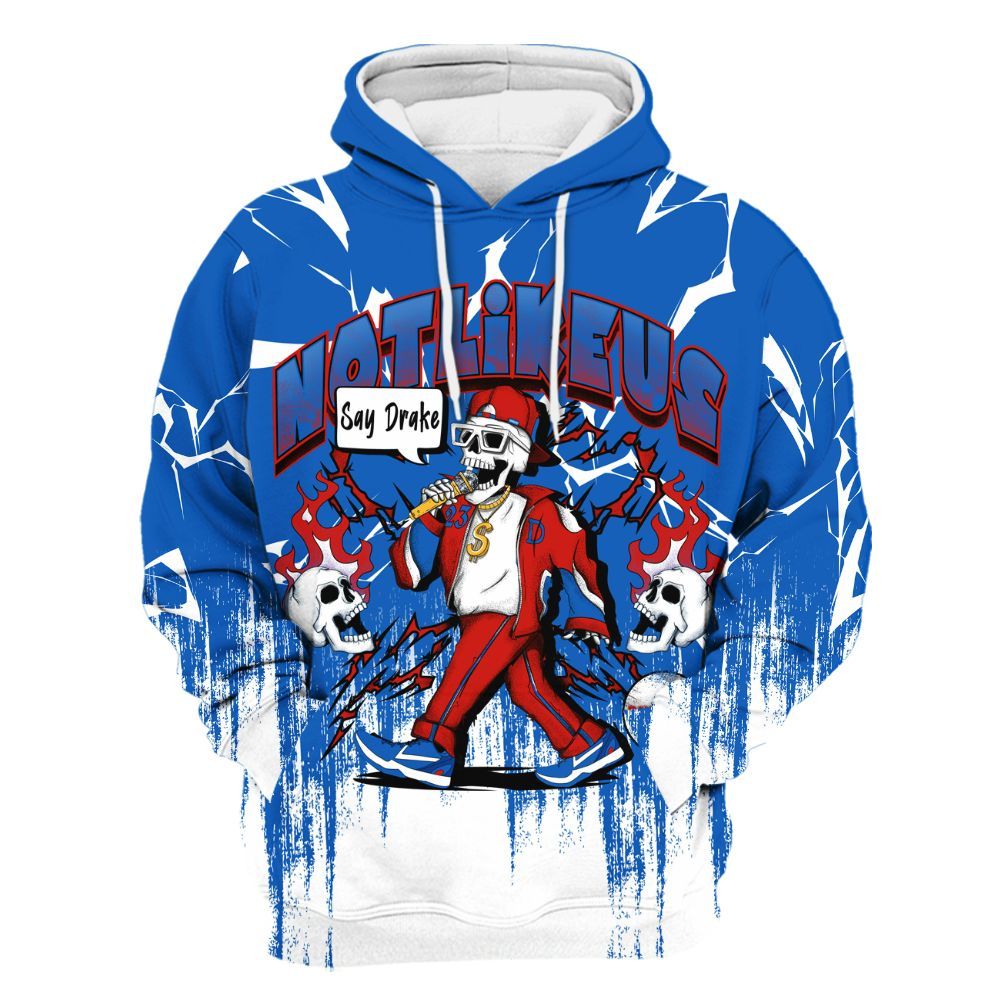 Hoodie To Match Kobe 6 Game Royal - Don't Like Us All Over Print
