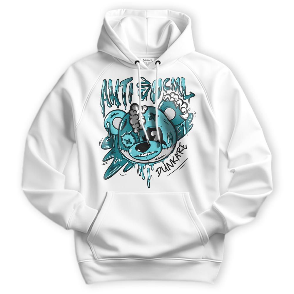 Sweatshirt To Match Oxidized Green 4s Hoodie - Hate Social Bear Hoodie Unisex