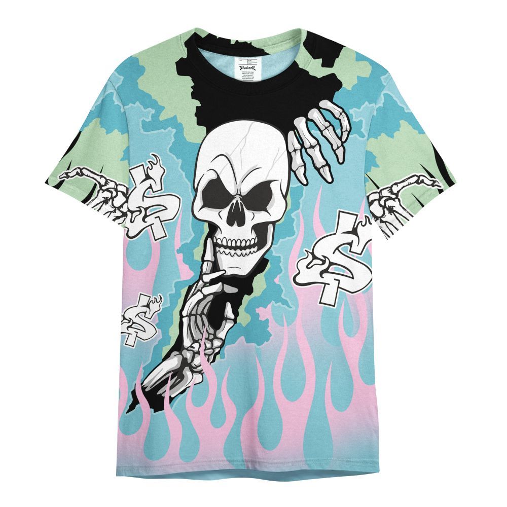 Shirt To Match SB Dunk Low Visty - Ones Move In Silence Graphic Trapped All Over Print