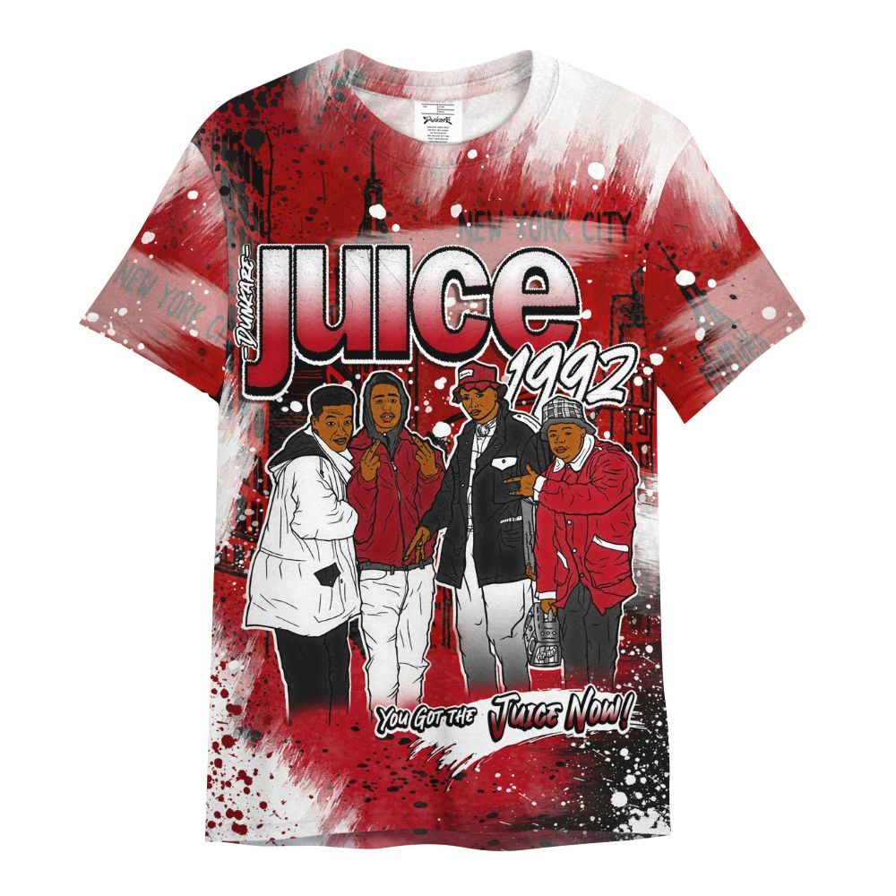 Shirt To Match Bred Velvet 11s - You Got The Juice All Over Print