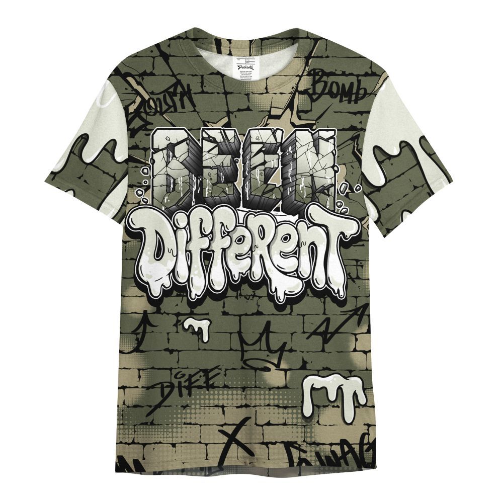 Shirt To Match Low OG Medium Olive 1s - Been Different All Over Print