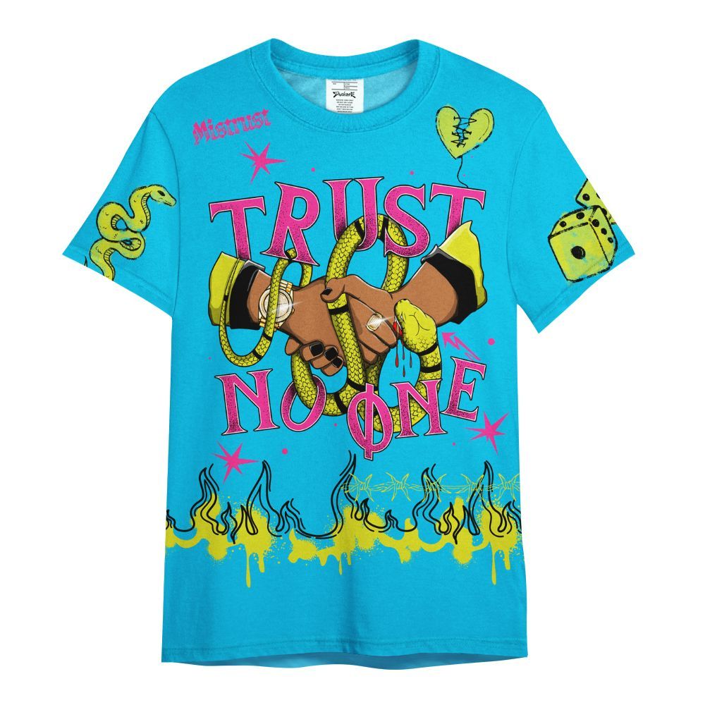 Shirt To Match Tokyo Nights Stewie 3s - Trust No One Snake-Bite Doodle Crayon All Over Print