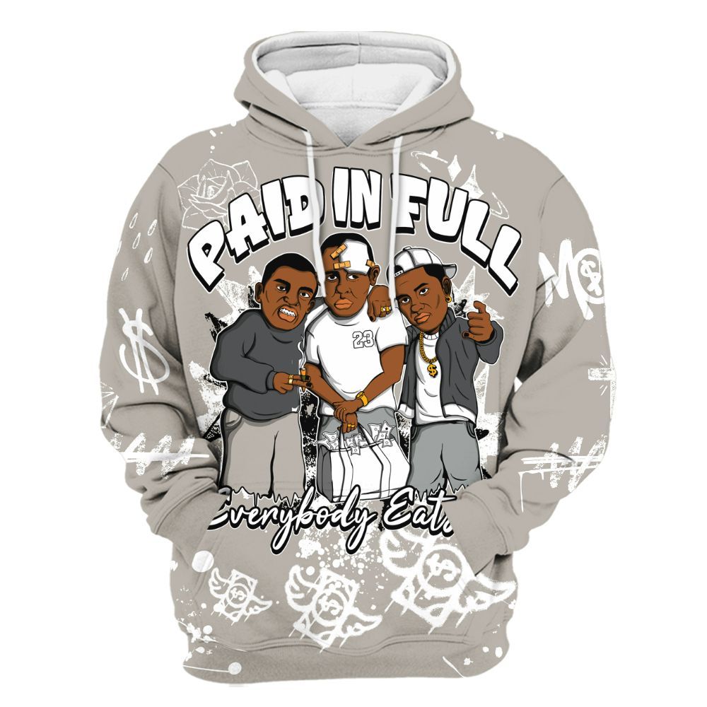 Hoodie To Match Dunk Low Appears Oreo - Everybody Paid In Full Crayon All Over Print