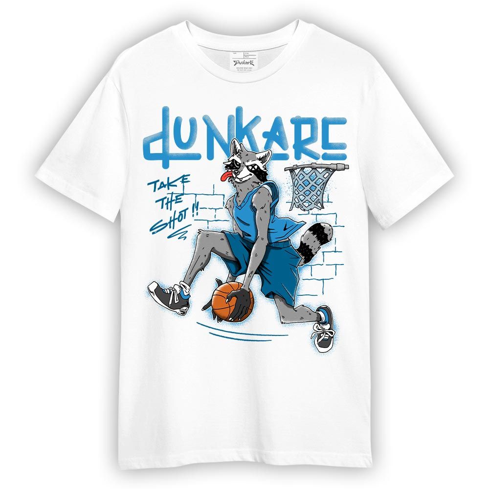 Shirt To Match Powder Blue 9s T-- Basketball Raccoon T-Shirt Unisex