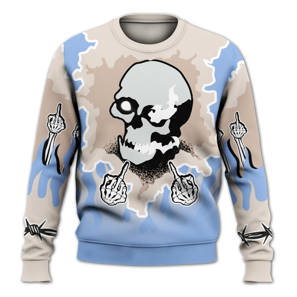 Sweatshirt To Match Air Max 1 Royal Pulse - F Around Find Out Graphic Trapped All Over Print