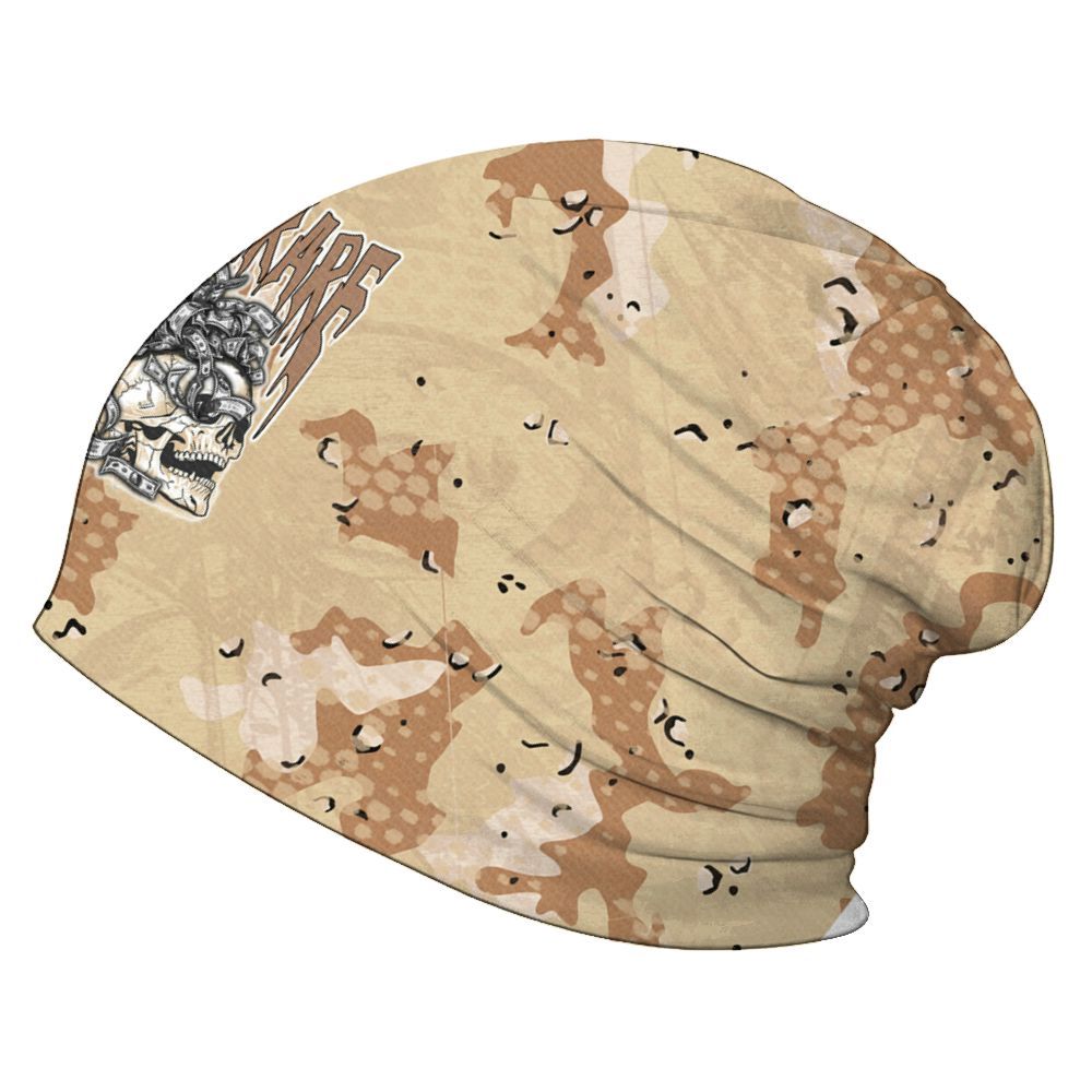 Beanie Hat To Match Desert Camo 3s - From Rags To Riches Graphic