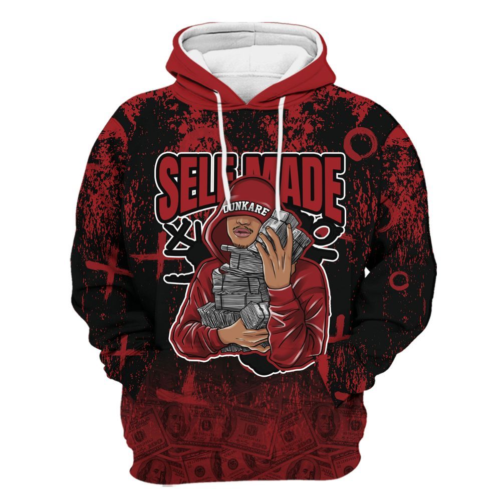 Hoodie To Match Alternate Flu Game 12s Shirt - Selfmade Unique Drip All Over Print