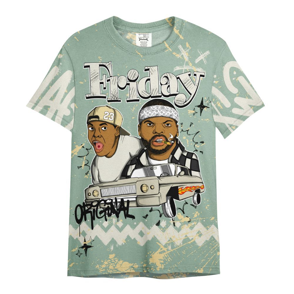 Shirt To Match Joins Year Of The Snake 5s - Friday Sneaker Crayon All Over Print