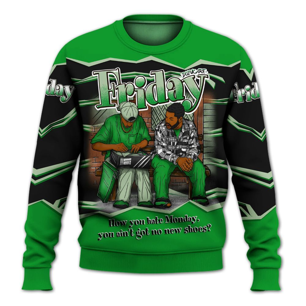 Sweatshirt To Match Green Spark CJ1 T-Rex - Friday Movie 90s TV All Over Print