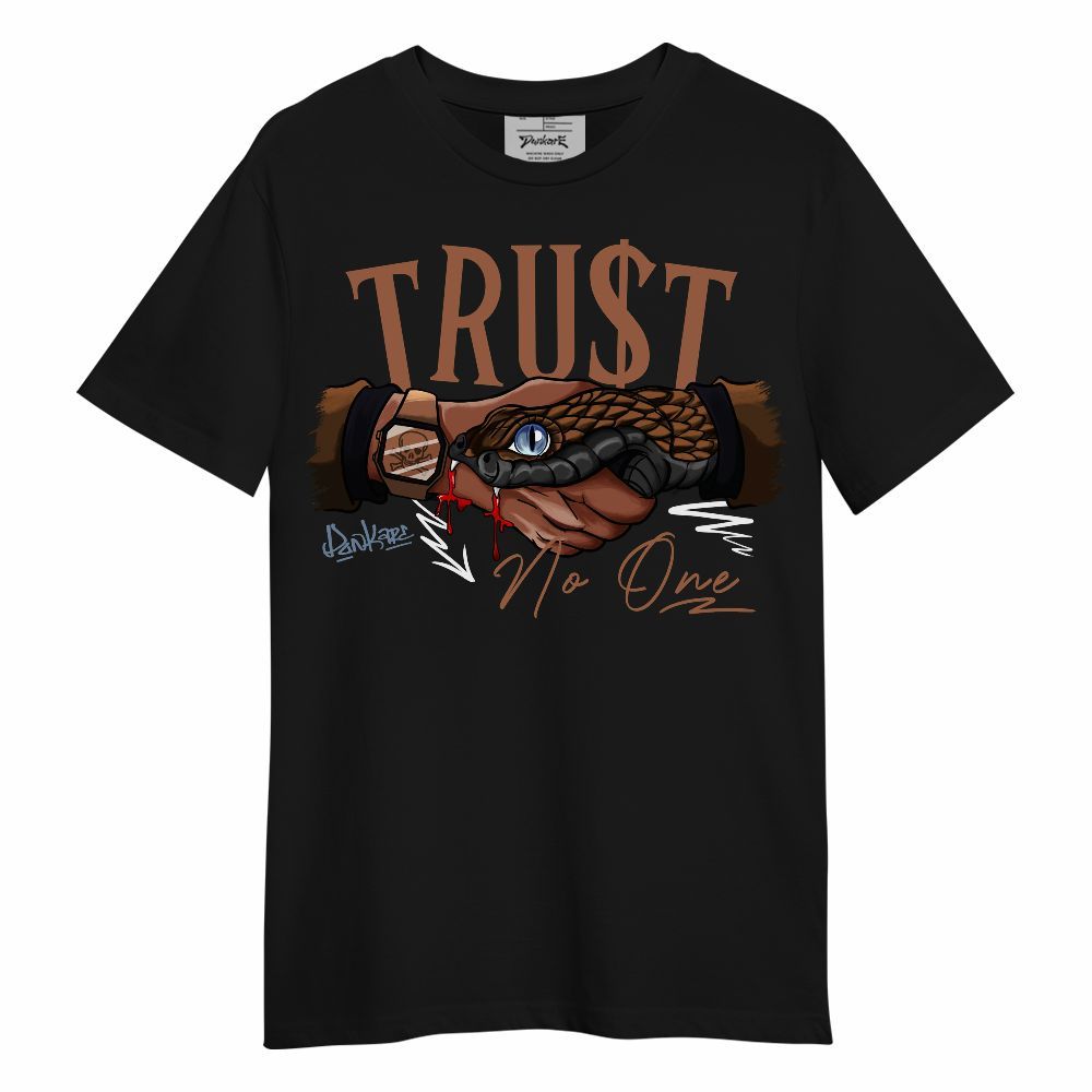 Shirt To Match Air Foamposite Metallic Copper - Snake Trust No One Unisex Shirt