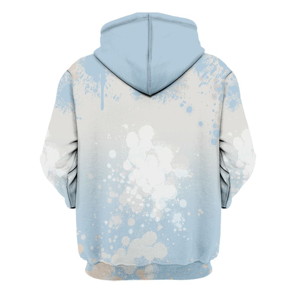 Hoodie To Match High OG Alaska 1s - God Blessed Ink Drip All Over Print