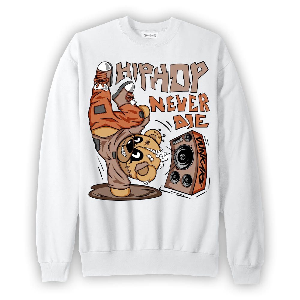 Sweatshirt To match OG Latte 1s Sweatshirt - Hiphop Bear Graphic