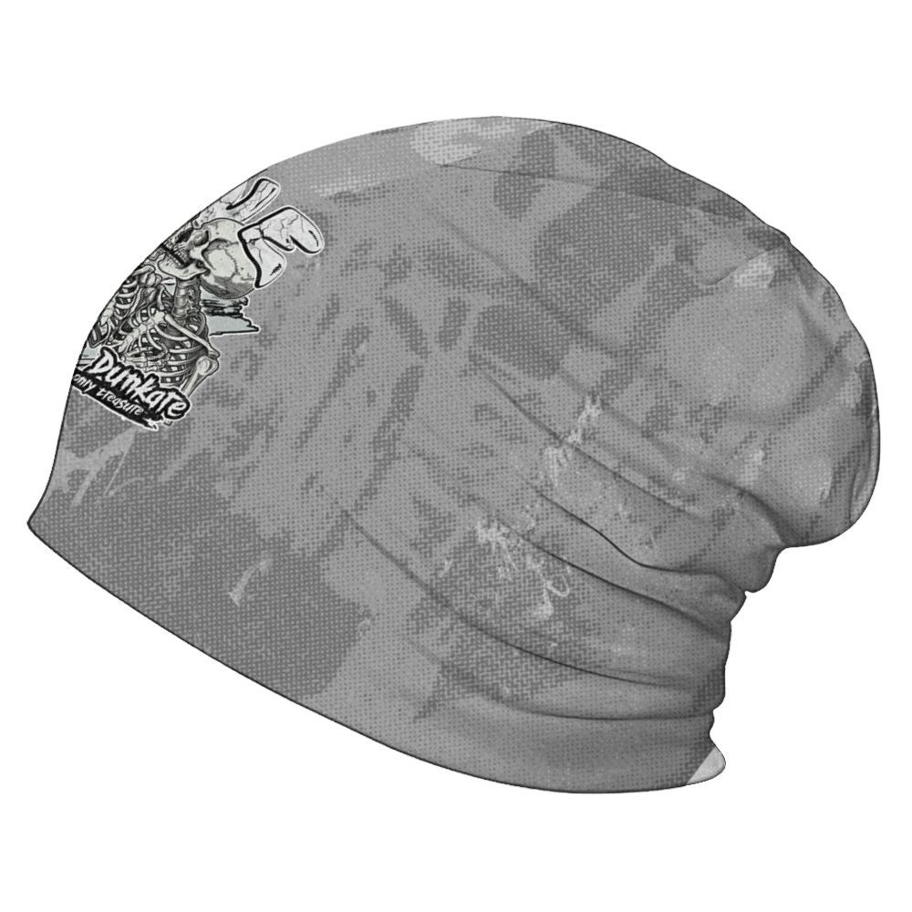 Beanie Hat To Match Black Wolf Grey 12s - Skull Love Graphic