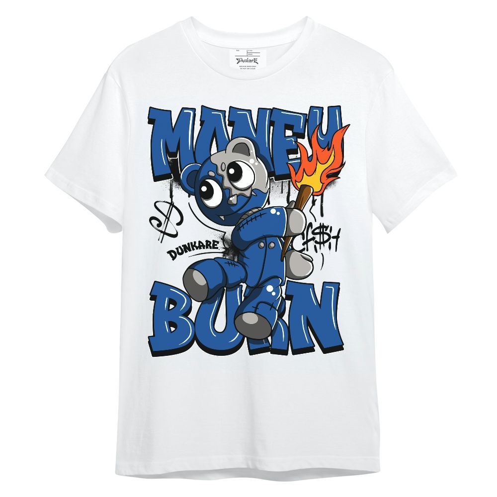 Shirt To Match Low Space Royal 11s - Money Burn Unisex Shirt