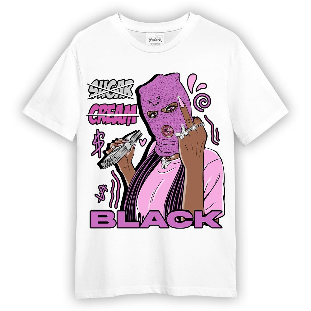 Shirt To Match Hyper Violet 4s T-- Black Sugarcream Unique T-Shirt Unisex