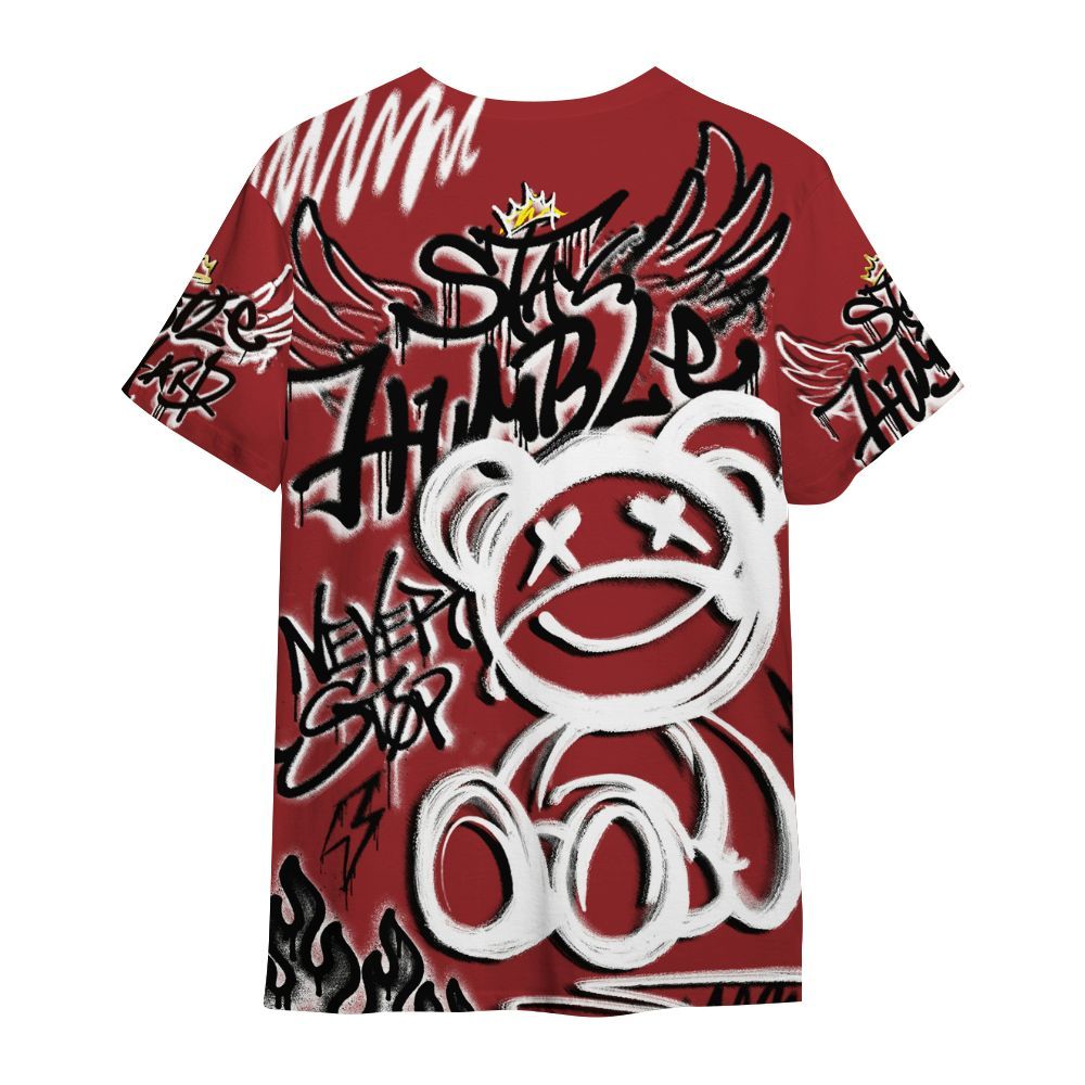Shirt To Match Alternate Flu Game 12s - Humble Drip Streetwear Graffity All Over Print