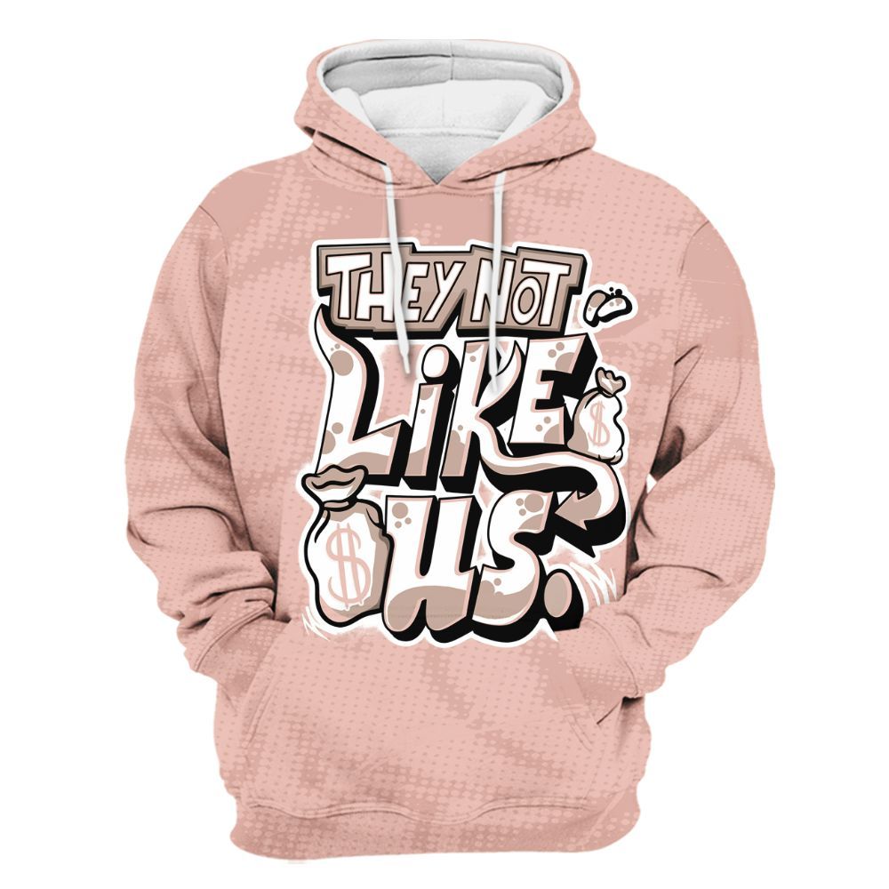 Hoodie To Match Dunk Low Pink Velvet - Dislike Us Graphic All Over Print