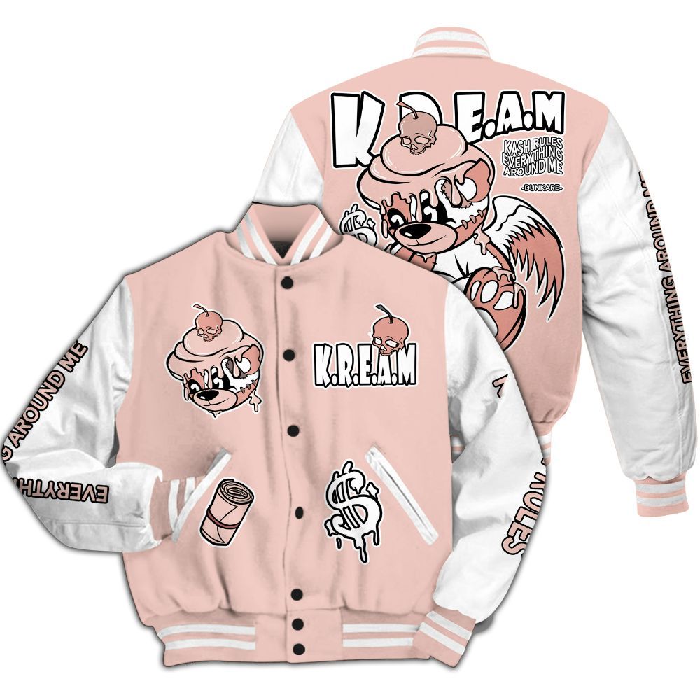 Varsity Jacket To Match Low Legend Pink 11s - Loot Bear All Over Print