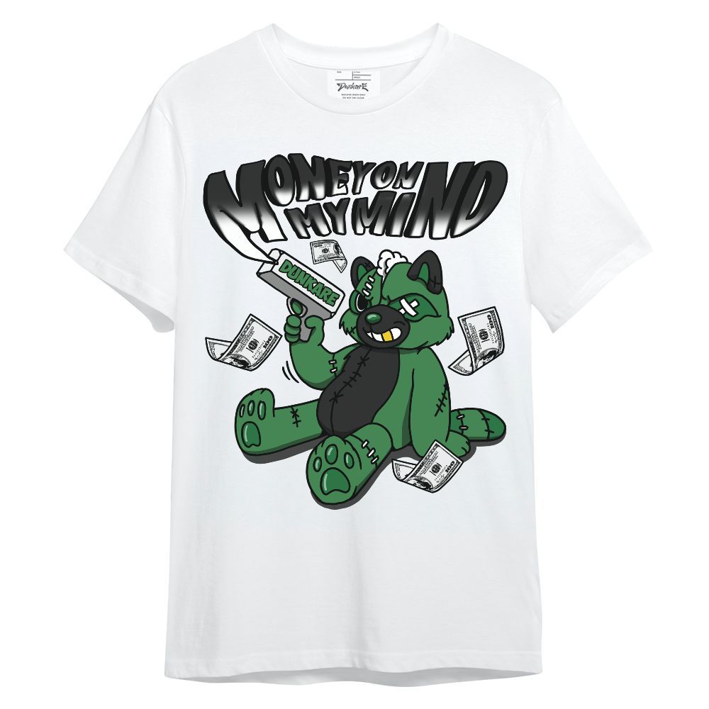 Shirt To Match Lucky Green 1s - Money On My Mind Raccoon Unisex Shirt