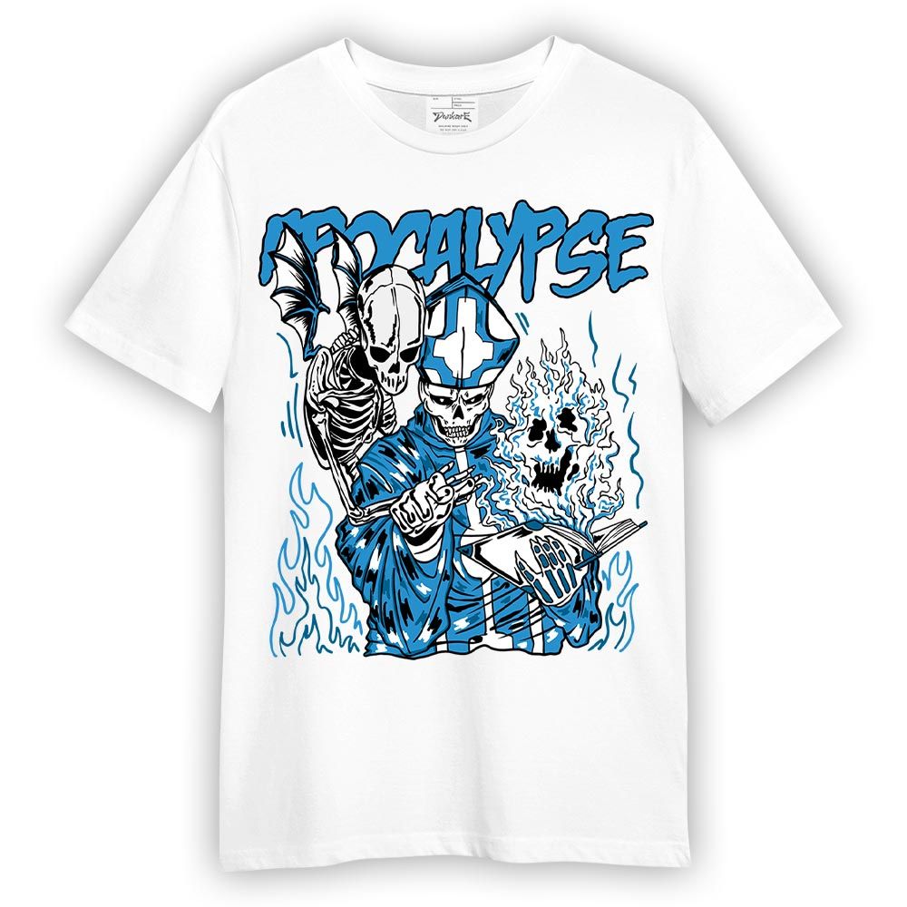 Shirt To Match Powder Blue 9s - Apocalypse Skeleton Shirt Unisex