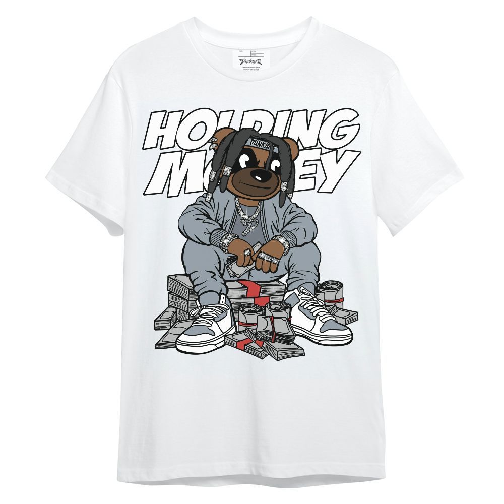 Shirt To Match Wolf Grey 13s - Possessing Moneys Bear Unisex Shirt