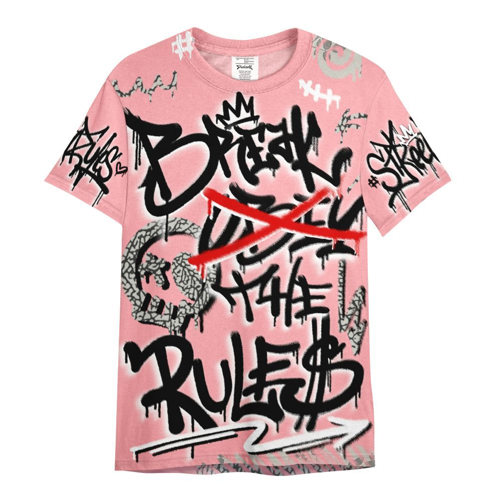 Shirt To Match Retro Wings 3s - Break Rules Streetwear All Over Print