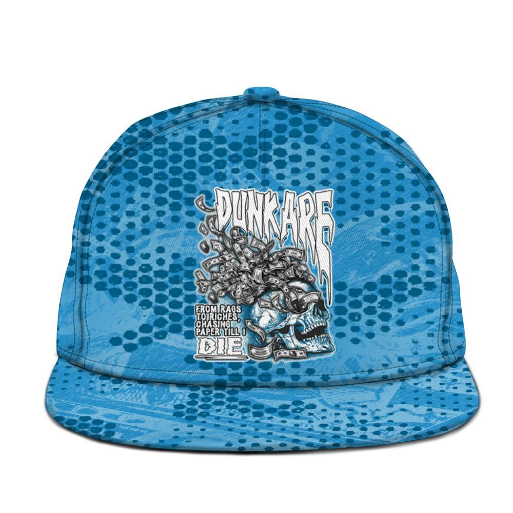 Snapback To Match Powder Blue 9s - From Rags To Riches Graphic