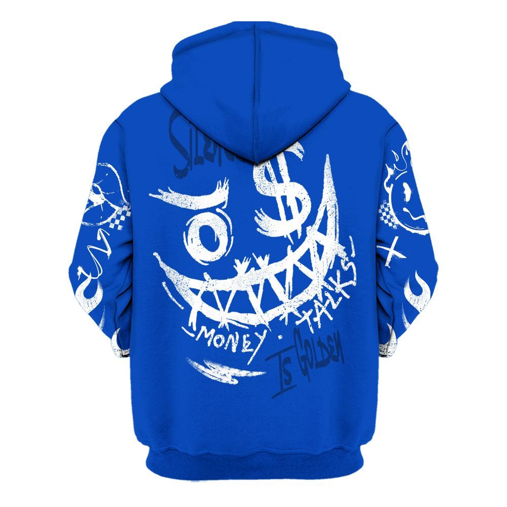 Hoodie To Match Low Game Royal 1s - Mouth Burning Street Style All Over Print