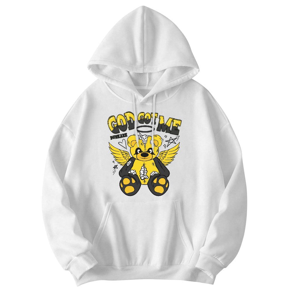 Sweatshirt To Match Retro Thunder 4s - Gods Guides Me Bear Graphic