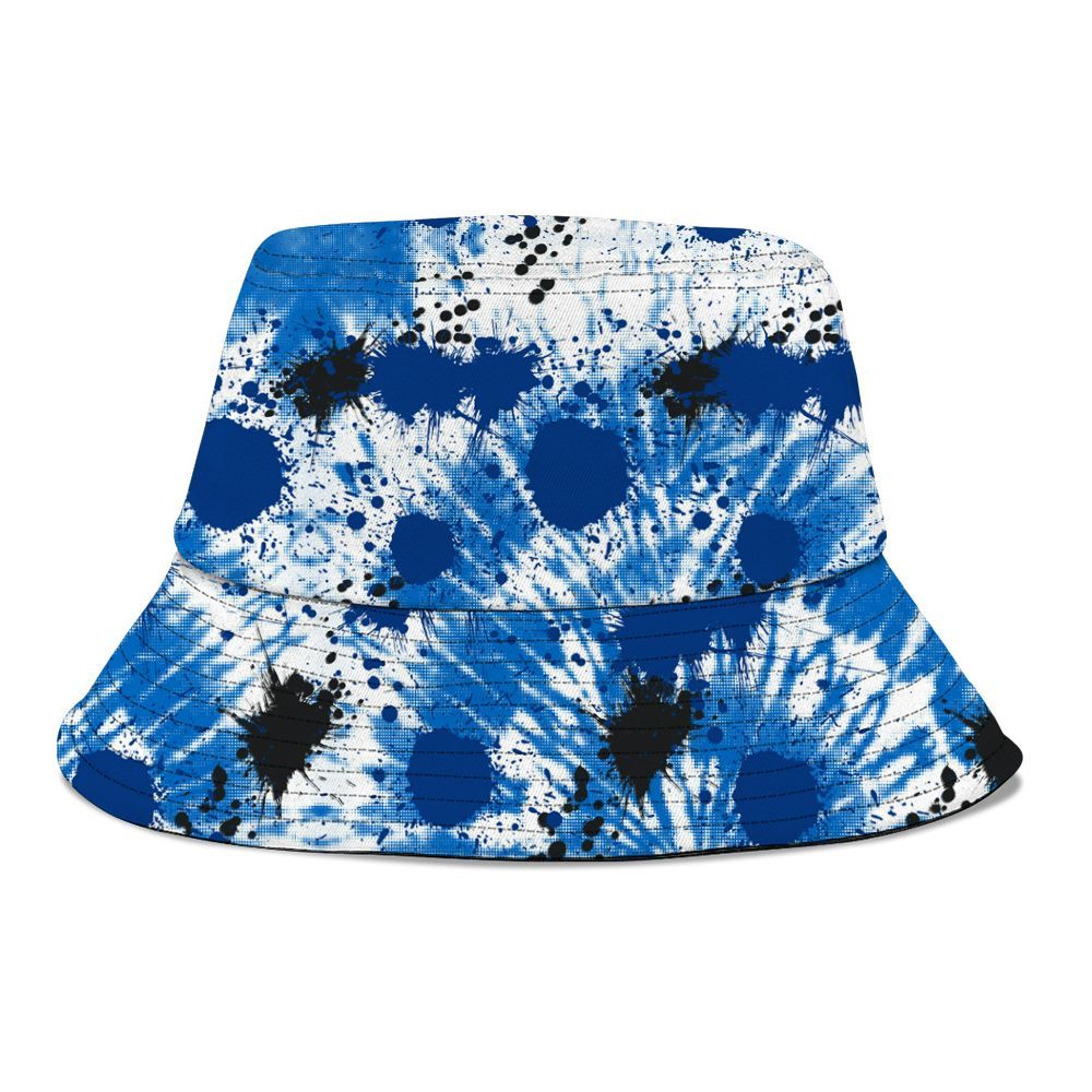 Bucket Hat To Match Blueberry 12s - Tie Dye Graphic