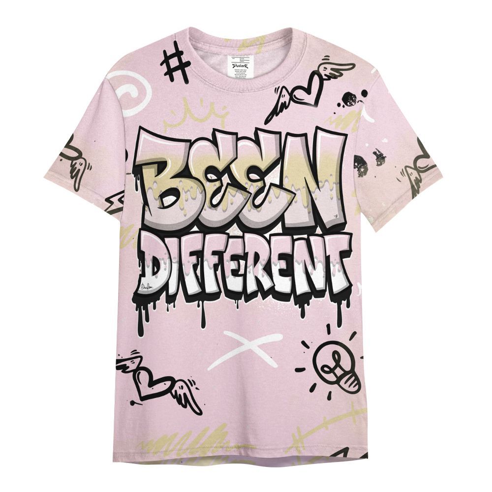 Shirt To Match Denim Iced Carmine 4s - Drip Been Di2ferent All Over Print