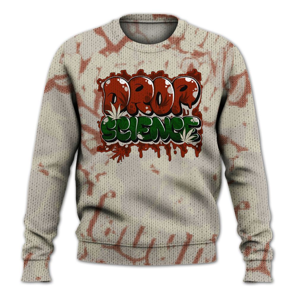Knitted Sweater To Match El Grito 5s - Drop Science Street