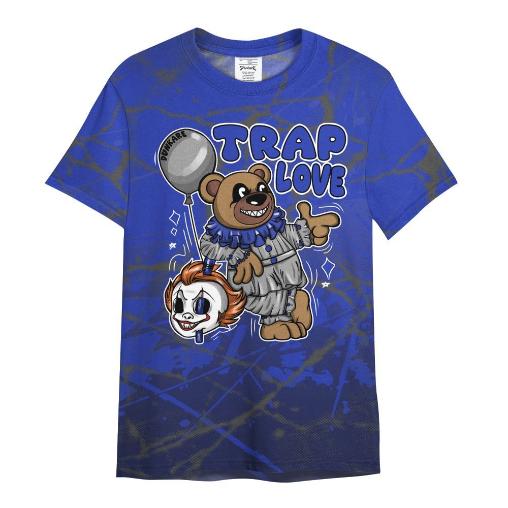 Shirt To Match Air Max Plus Black Racer Blue - Trap Loves Bear Profound All Over Print