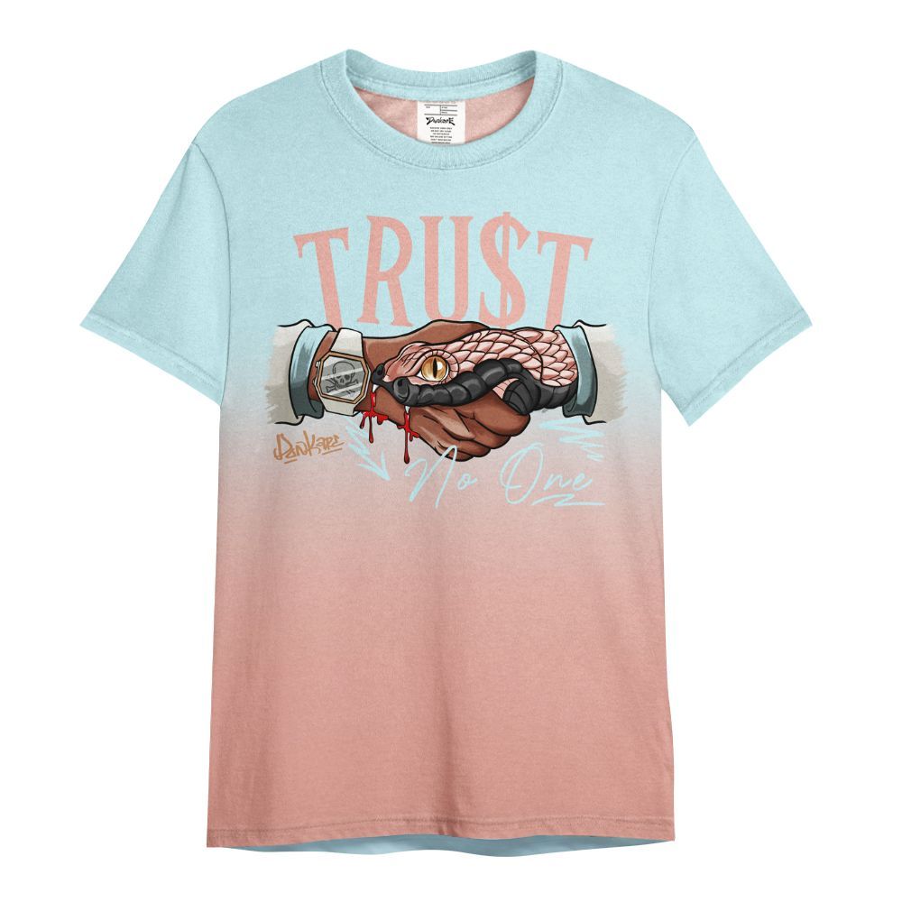 Shirt To Match Dunk Low Glacier Arctic - Snake Trust No One Drip All Over Print