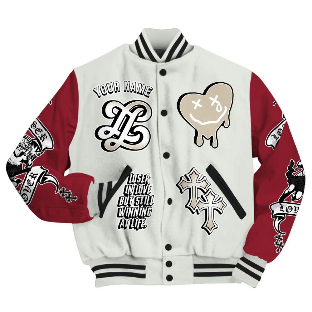 Varsity Jacket To Match Chicago 2025 40s - LOVER LOSER Custom Name All Over Print