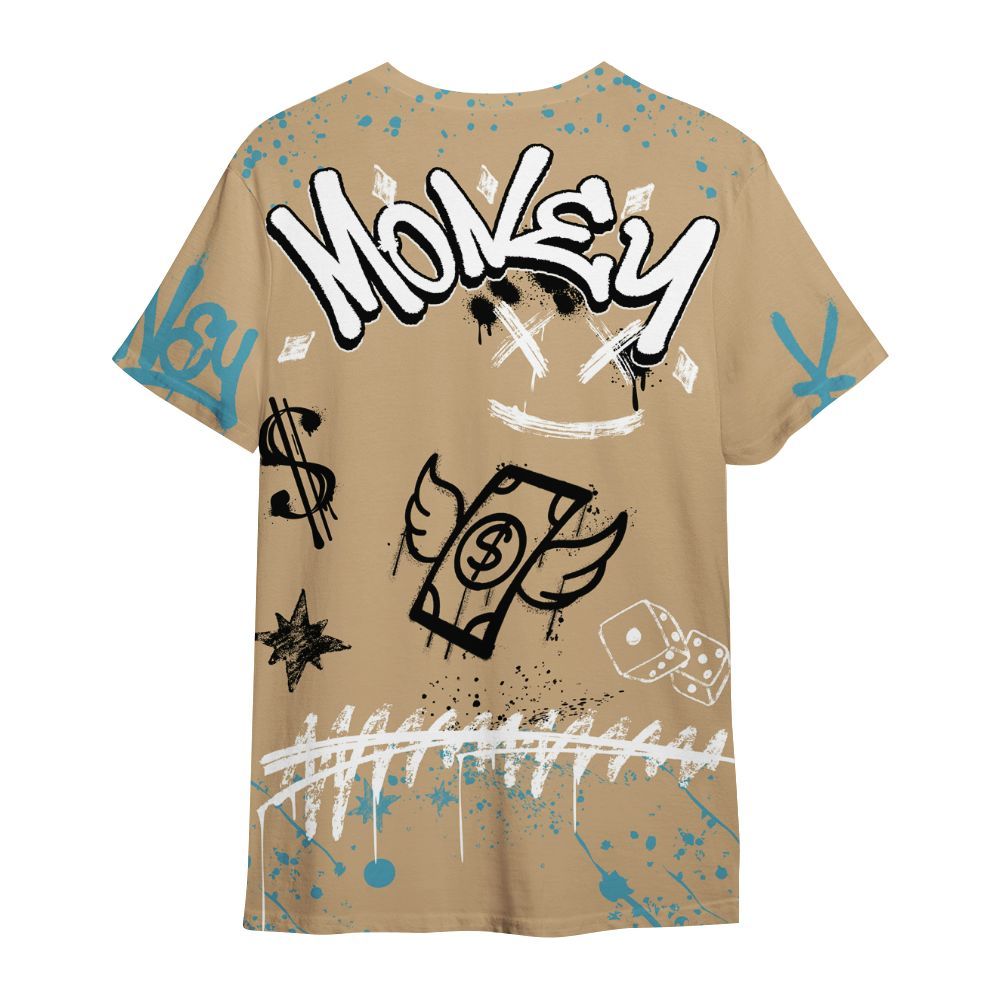 Shirt To Match H-Town 11s - Everybody Paid In Full Crayon All Over Print