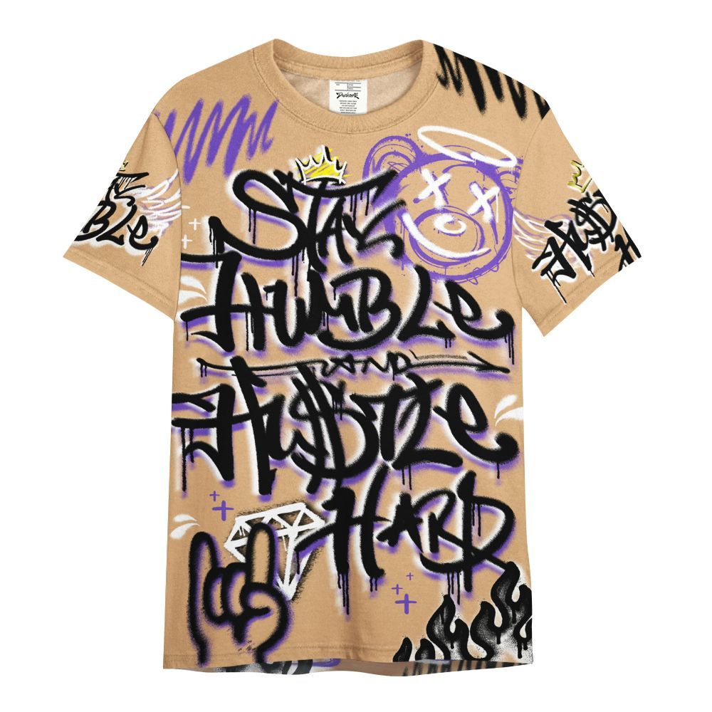 Shirt To Match SE Afrobeats 7s - Humble Drip Streetwear Graffity All Over Print