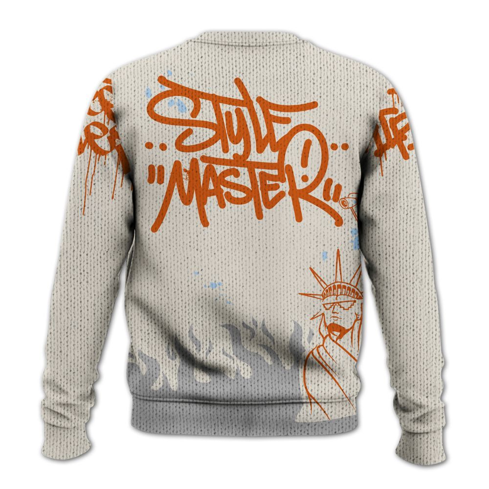 Knitted Sweater To Match SE Craft 5s - Graphic Fck Around Find Out