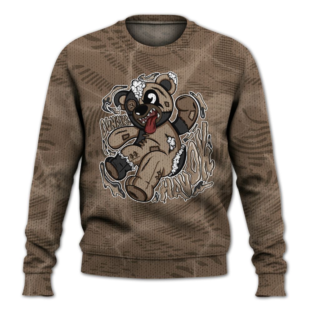 Knitted Sweater To Match Dark Mocha Jack - Havok Bear