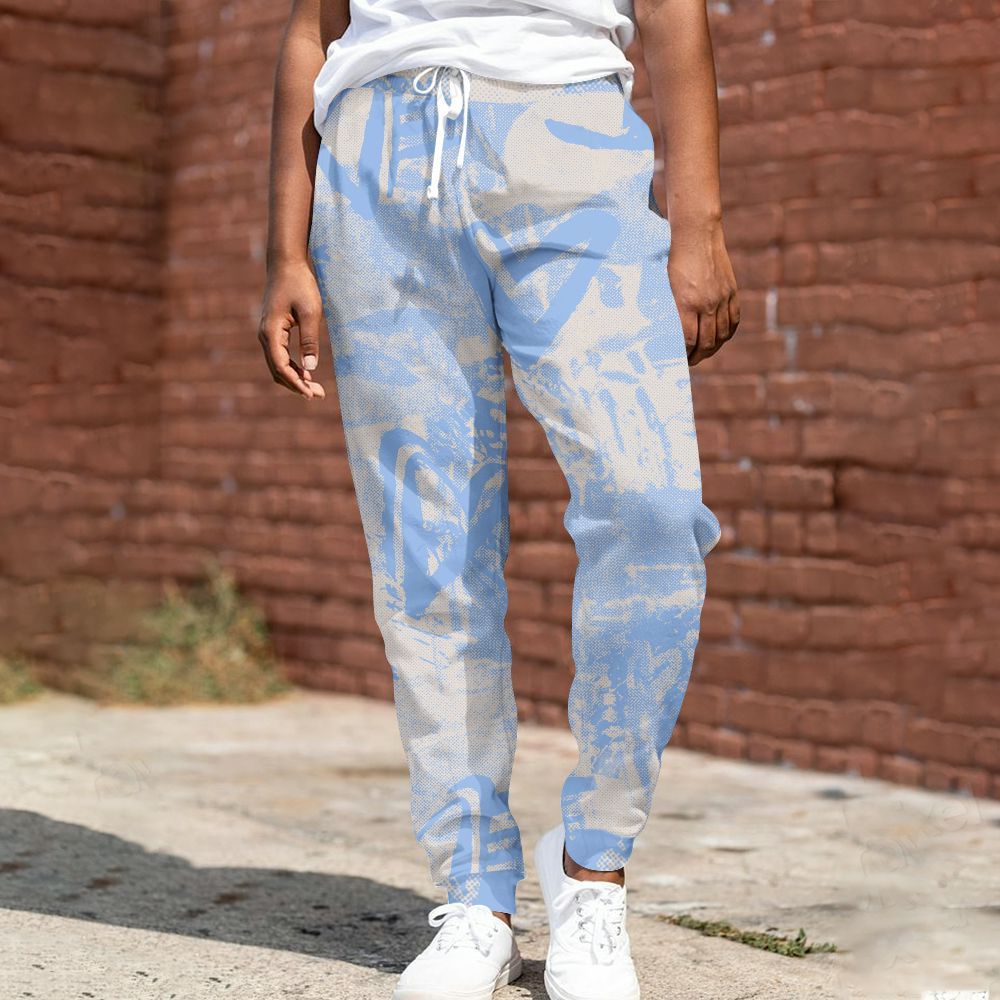 Sweatpant To Match Air Max 1 Royal Pulse - Heart Grunge All Over Print