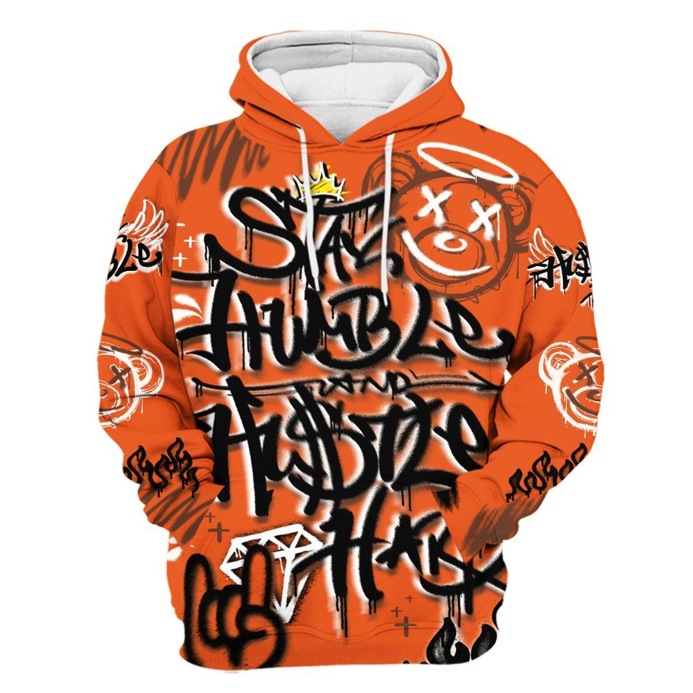 Hoodie To Match High OG Starfish 1s - Humble Drip Streetwear Graffity All Over Print