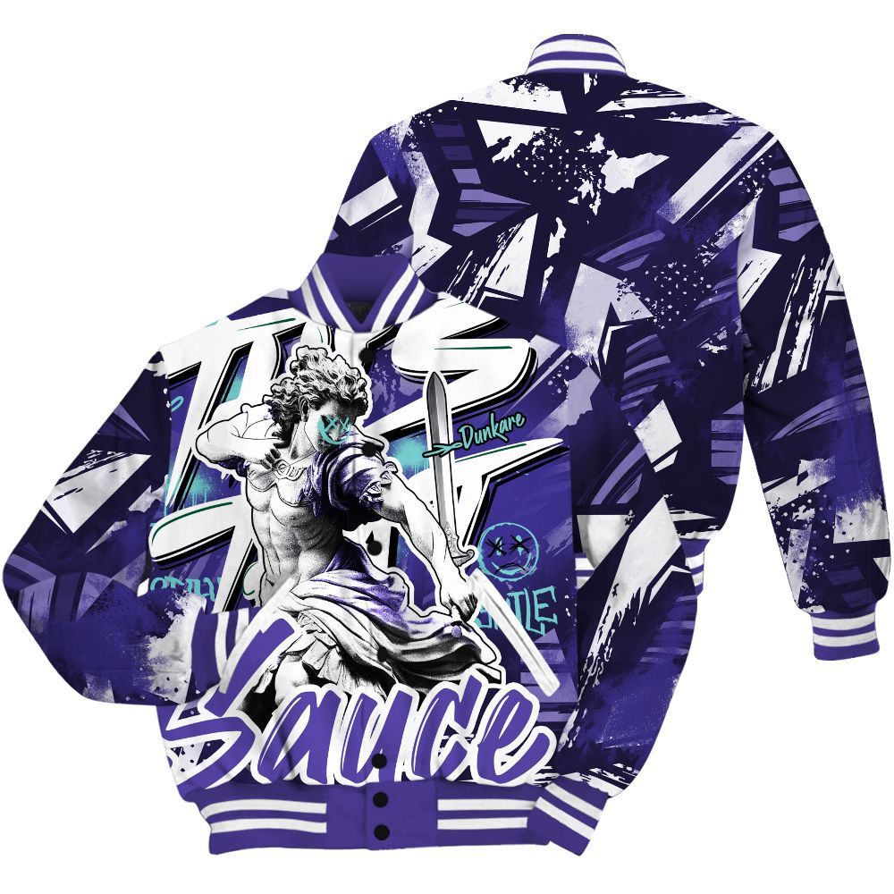 Varsity Jacket To Match Low Hornets 1s - This That Sauce Retro All Over Print