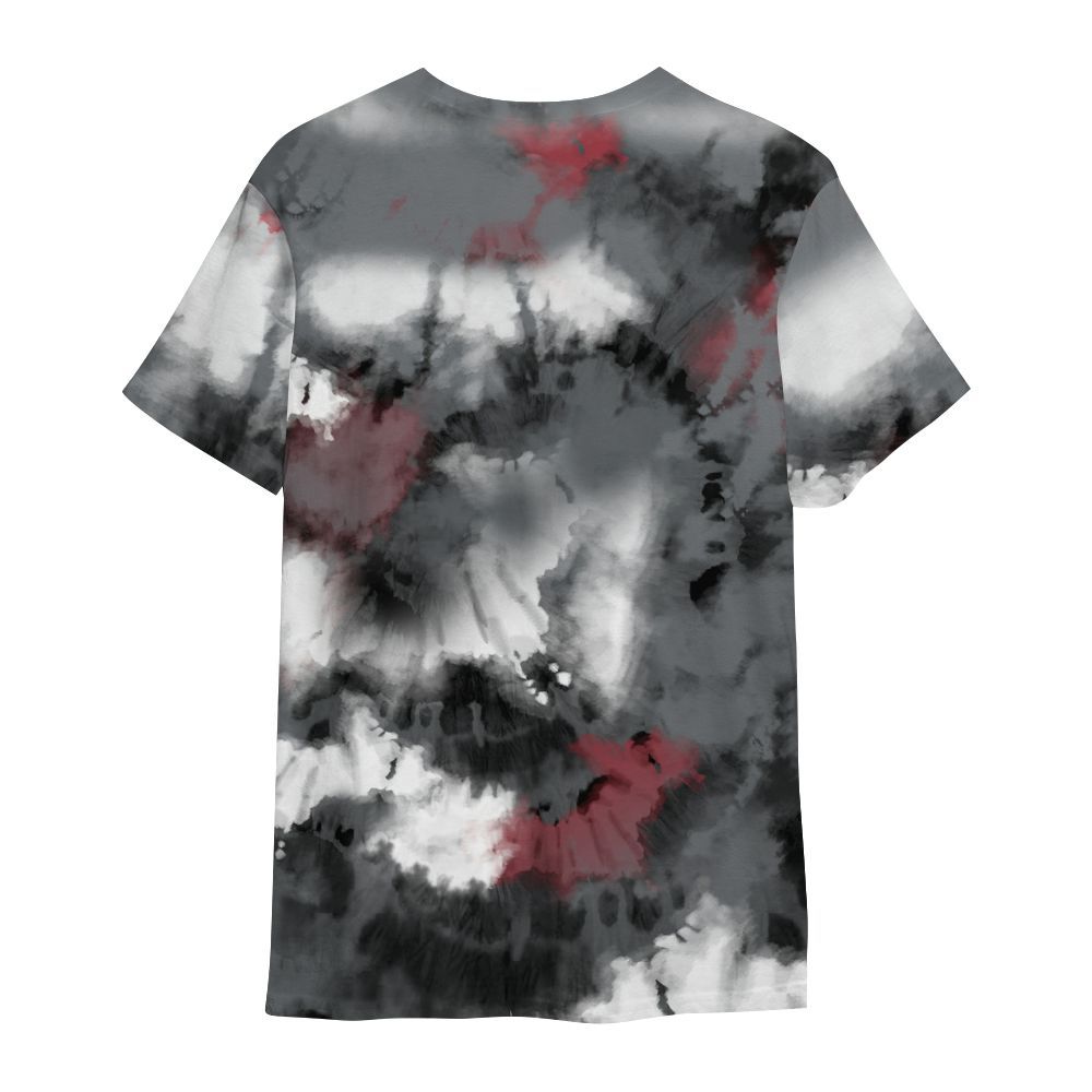 Shirt To Match Retro Fire Red 9s - God Blessed Tie Dye All Over Print