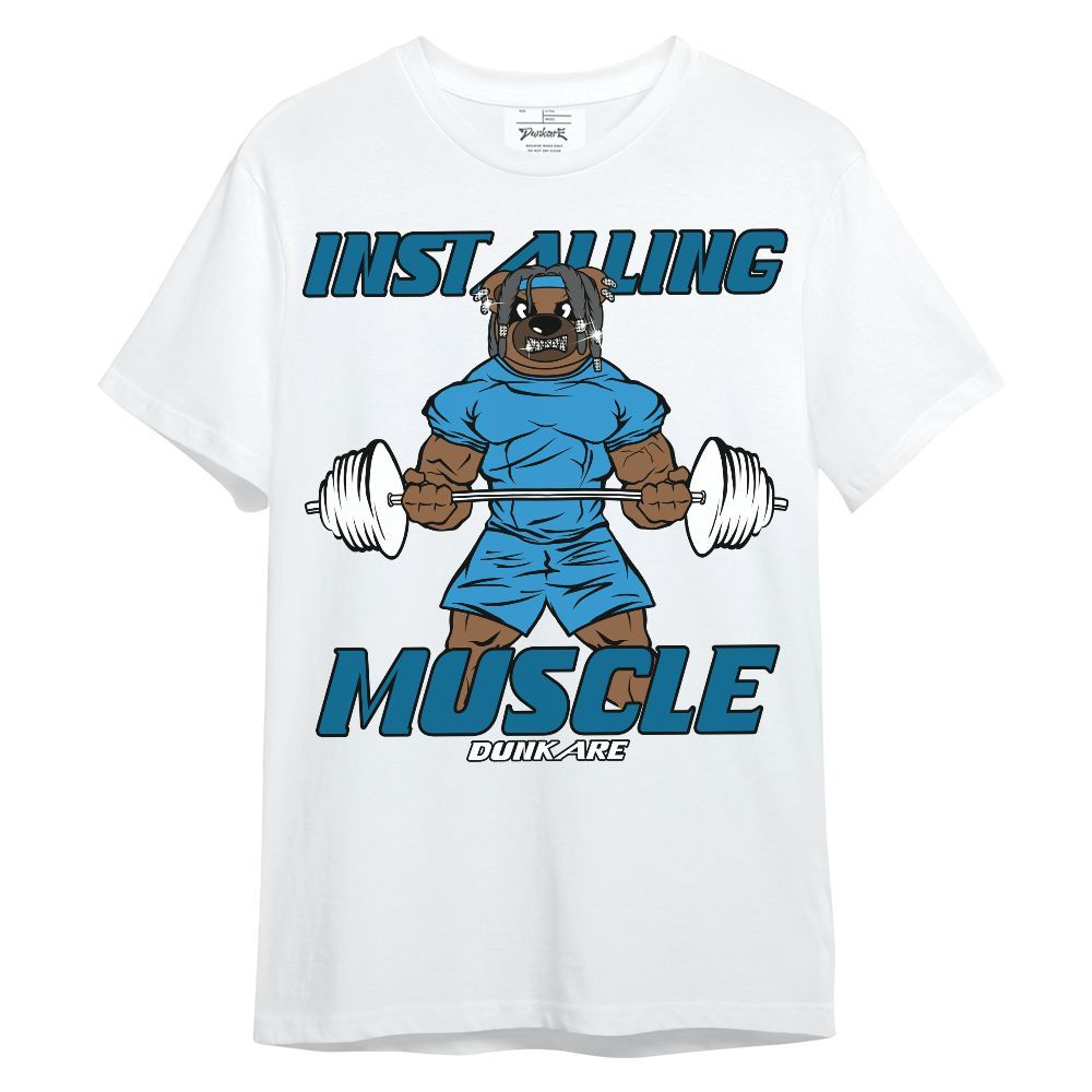 Shirt To Match Powder Blue 9s - Installing Muscle Bear Unisex Shirt