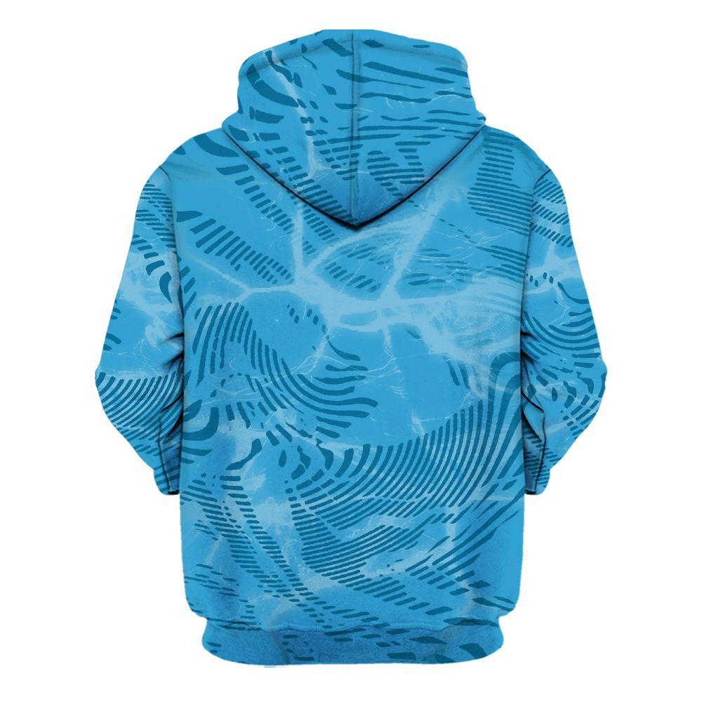 Hoodie To Match Powder Blue 9s - Havok Bear All Over Print