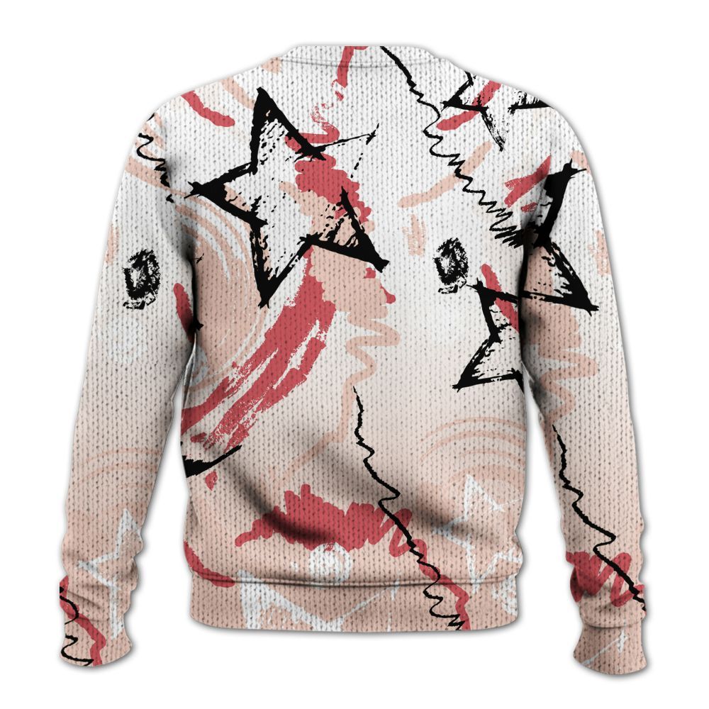 Sweater To Match Washed Coral 2s Shirt, Grind Shine Later Drip Graphic