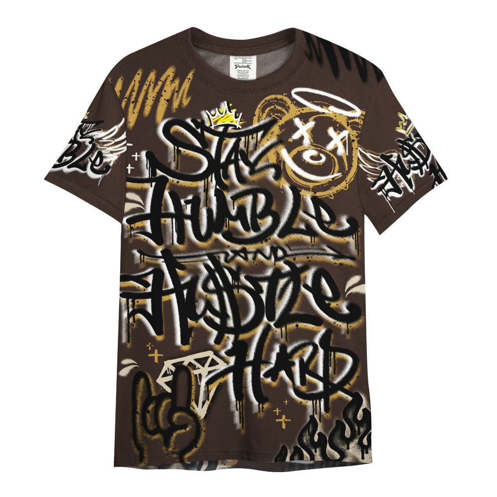Shirt To Match 2025 Retro Earth 5s - Humble Drip Streetwear Graffity All Over Print